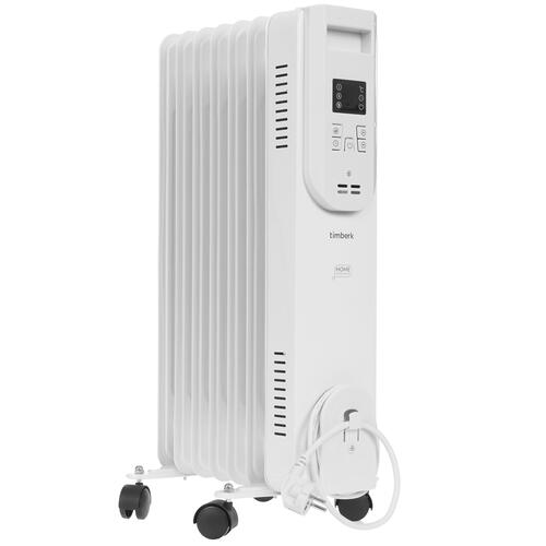 Купить Масляный обогреватель Timberk T-OR1507-F10E-WF белый  9109524. Характеристики, отзывы и цены в Донецке