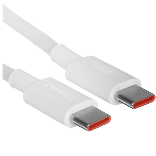 Купить Кабель круглый Xiaomi USB Type-C - USB Type-C белый 1 м  9289002. Характеристики, отзывы и цены в Донецке
