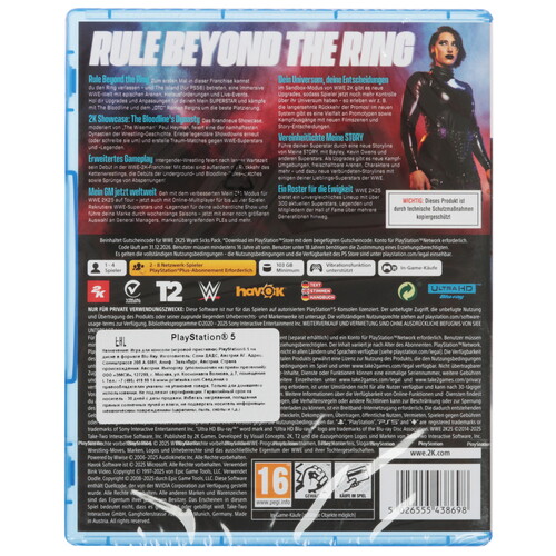 Купить Игра WWE 2K25 (PS5)  5619215. Характеристики, отзывы и цены в Донецке