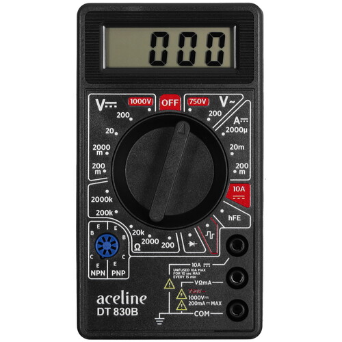 Купить Мультиметр Aceline DT 830B  5424843. Характеристики, отзывы и цены в Донецке