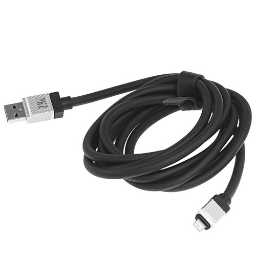 Купить Кабель круглый Baseus Lightning 8-pin - USB 2.0 Type-A черный 2 м  9167161. Характеристики, отзывы и цены в Донецке