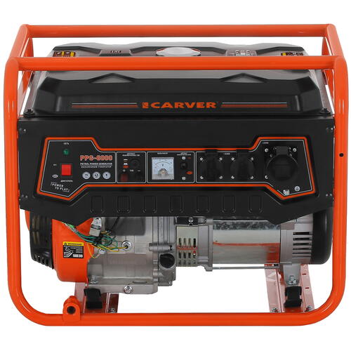 Купить Электрогенератор   бензиновый Carver PPG-8000  5311287. Характеристики, отзывы и цены в Донецке
