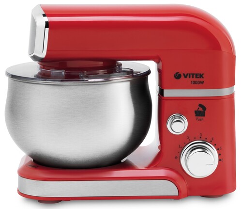 Купить Миксер Vitek VT-4114 красный  5354328. Характеристики, отзывы и цены в Донецке