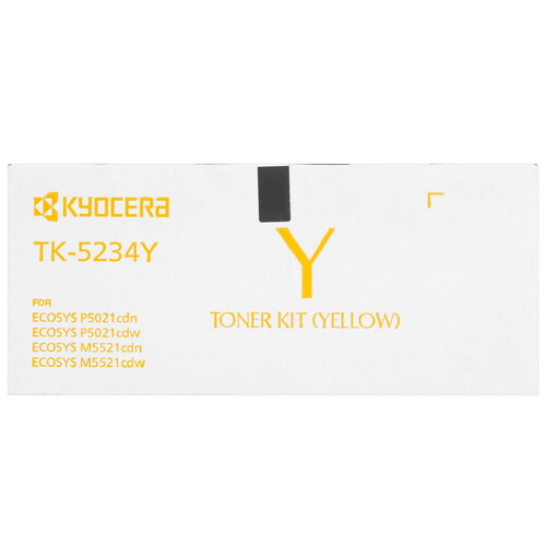 Купить Картридж лазерный Kyocera TK-5234Y желтый  5491993. Характеристики, отзывы и цены в Донецке