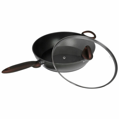 Купить Сотейник Rondell Tierno RD-01-1580, 28 см черный  5022460. Характеристики, отзывы и цены в Донецке