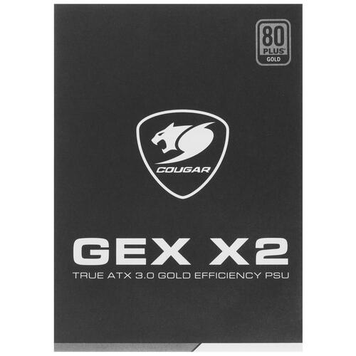 Купить Блок питания Cougar GEX X2 850  5065115. Характеристики, отзывы и цены в Донецке