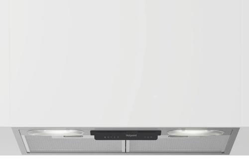 Купить Вытяжка полновстраиваемая Hotpoint HPAE 52FLS X серый  9006750. Характеристики, отзывы и цены в Донецке