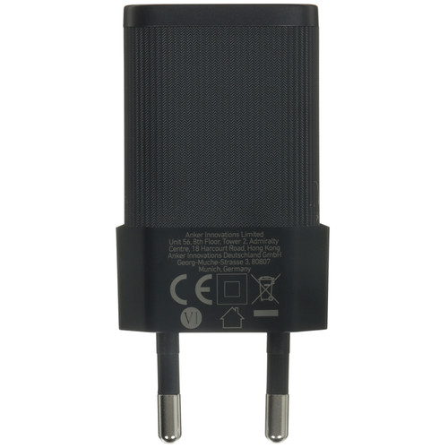 Купить Сетевое зарядное устройство Anker Nano Charger черный  5653110. Характеристики, отзывы и цены в Донецке