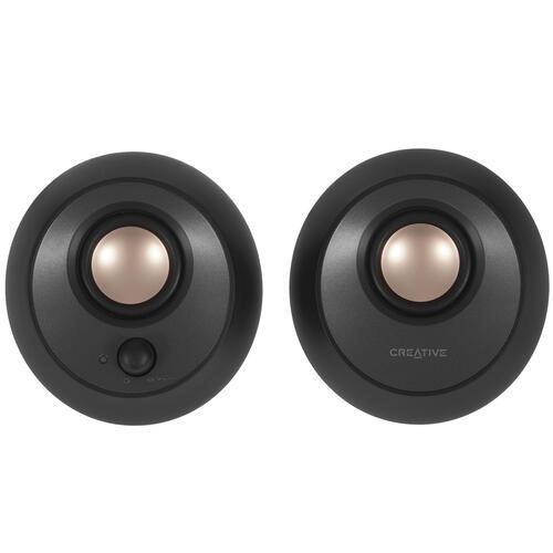 Купить Колонки Creative PEBBLE V2 черный  4837263. Характеристики, отзывы и цены в Донецке