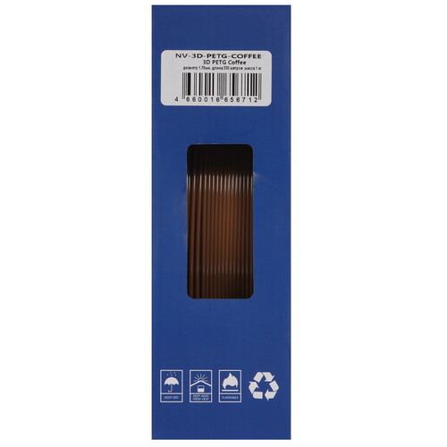Купить Пластик NVPRINT PETG Coffee  9158623. Характеристики, отзывы и цены в Донецке
