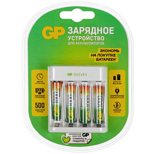 Купить Зарядное устройство GP E411  5437029. Характеристики, отзывы и цены в Донецке