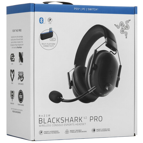 Купить Беспроводные наушники Razer BlackShark V2 Pro черный 2024  5483376. Характеристики, отзывы и цены в Донецке