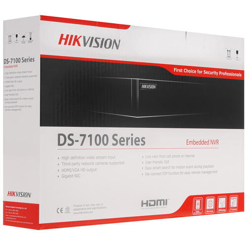 Купить Регистратор для видеонаблюдения Hikvision DS-7104NI-Q1/4P/M(C)  4897096. Характеристики, отзывы и цены в Донецке