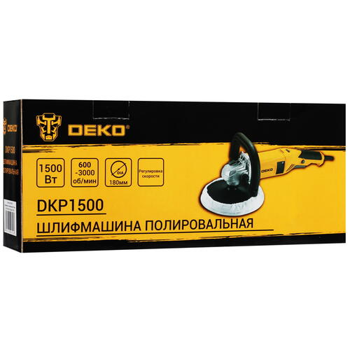 Купить Полировальная машина DEKO DKP1500  5423720. Характеристики, отзывы и цены в Донецке