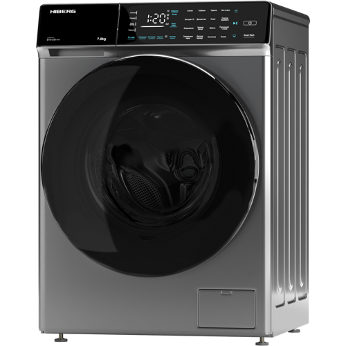 Купить Стиральная машина HIBERG i-DDQ9-712 Sd серый  9975379. Характеристики, отзывы и цены в Донецке