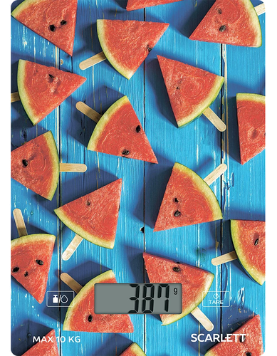 Купить Кухонные весы Scarlett SC-KS57P78 разноцветный  9184795. Характеристики, отзывы и цены в Донецке