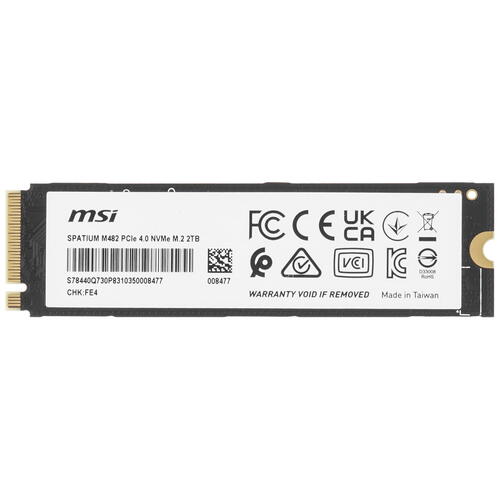 Купить 2000 ГБ M.2 NVMe накопитель MSI SPATIUM M482 [S78-440Q730-P83]  5447666. Характеристики, отзывы и цены в Донецке