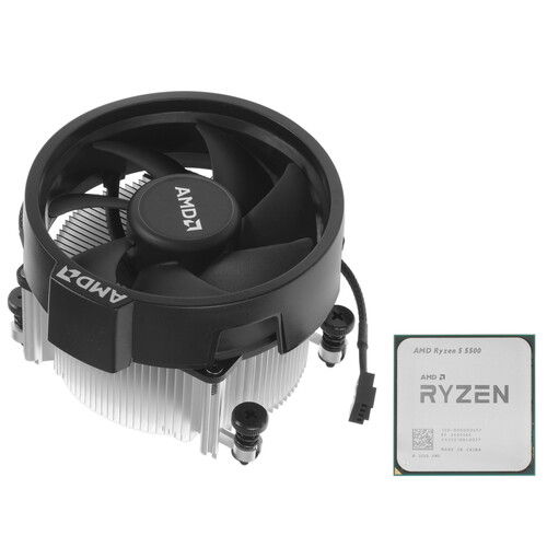 Купить Процессор AMD Ryzen 5 5500 BOX  5438856. Характеристики, отзывы и цены в Донецке