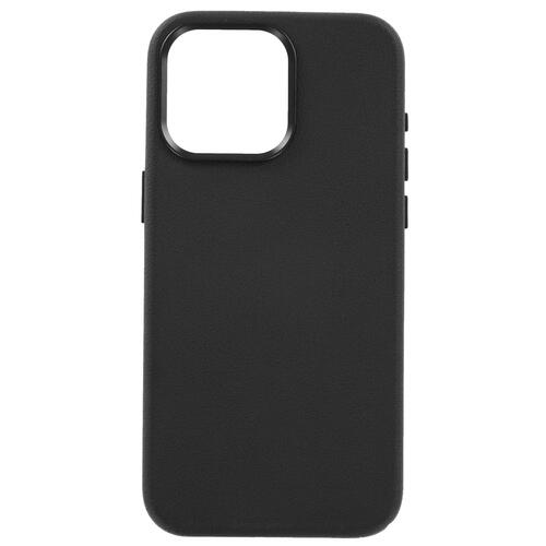 Купить Накладка  VLP Ecopelle Case для Apple iPhone 15 Pro Max черный  5426136. Характеристики, отзывы и цены в Донецке