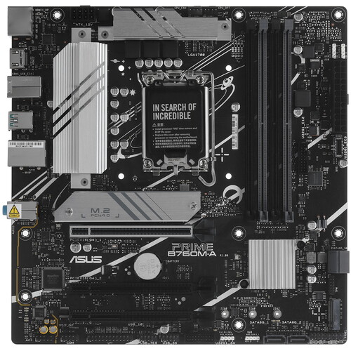 Купить Материнская плата ASUS PRIME B760M-A  5455027. Характеристики, отзывы и цены в Донецке