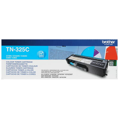 Купить Картридж лазерный Brother TN-325C голубой  7937259. Характеристики, отзывы и цены в Донецке