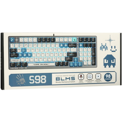 Купить Клавиатура  проводная A4Tech Bloody S98  5600522. Характеристики, отзывы и цены в Донецке