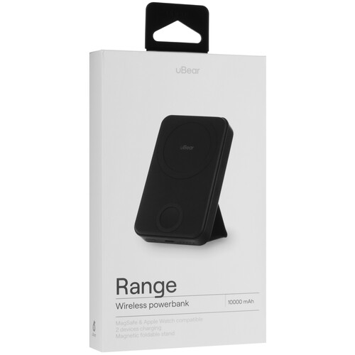 Купить Портативный аккумулятор uBear Range 10000 черный  5466094. Характеристики, отзывы и цены в Донецке