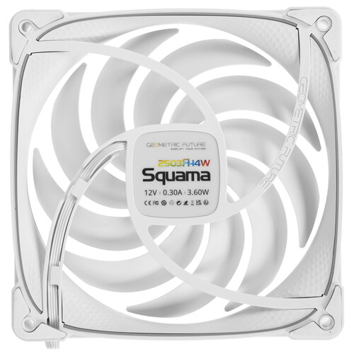 Купить Реверсный вентилятор Geometric Future Squama 2503RW-14 [1F2503R114100] белый  9227133. Характеристики, отзывы и цены в Донецке