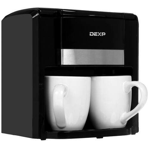 Купить Кофеварка капельная DEXP DCM-0500 черный  4813118. Характеристики, отзывы и цены в Донецке