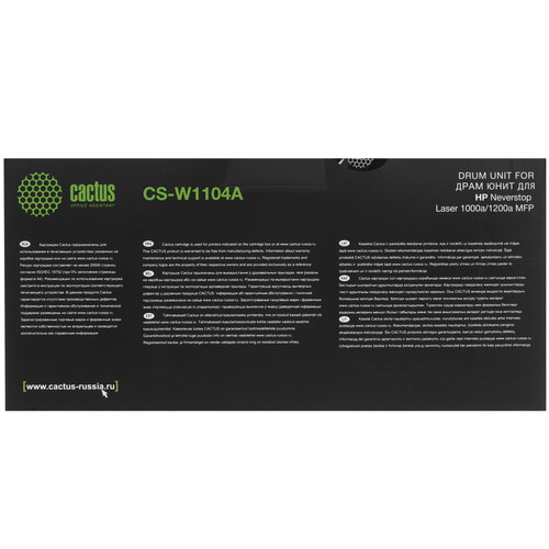 Купить Драм-картридж Cactus CS-W1104A  9065431. Характеристики, отзывы и цены в Донецке