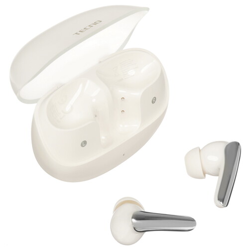 Купить Наушники TWS Tecno Sonic 2 белый 2025  5617808. Характеристики, отзывы и цены в Донецке