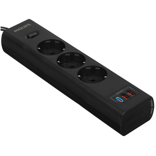 Купить Сетевой фильтр Philips CHP4336 черный  9158526. Характеристики, отзывы и цены в Донецке