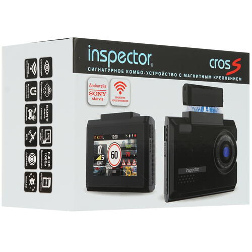 Купить Видеорегистратор с радар-детектором Inspector CrosS  9030493. Характеристики, отзывы и цены в Донецке