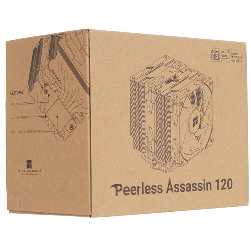 Купить Кулер для процессора Thermalright Peerless Assassin 120 [PA120]  5615377. Характеристики, отзывы и цены в Донецке
