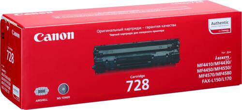 Купить Картридж лазерный Canon 728 черный, с чипом  0126397. Характеристики, отзывы и цены в Донецке