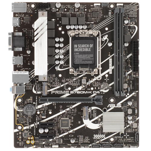Купить Материнская плата ASUS PRIME B760M-K D4  5094777. Характеристики, отзывы и цены в Донецке