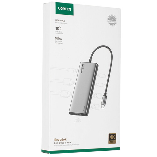 Купить Док-станция Ugreen CM639  9179044. Характеристики, отзывы и цены в Донецке