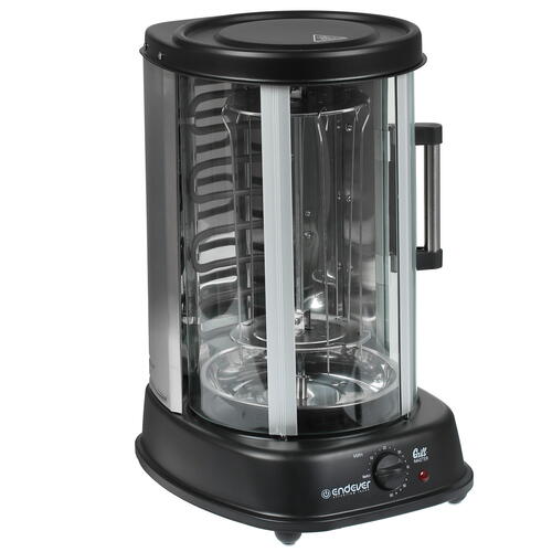 Купить Электрошашлычница Endever Grillmaster-300 черный  8115606. Характеристики, отзывы и цены в Донецке