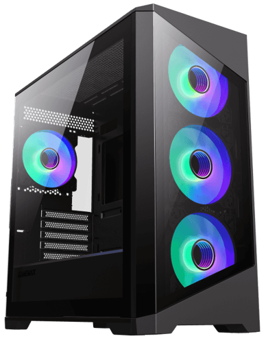 Купить Корпус GameMax Destroyer TGB [ГС-00007421] черный  9063346. Характеристики, отзывы и цены в Донецке