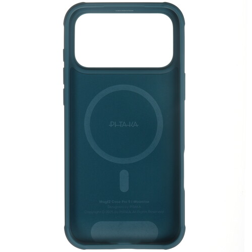 Купить Накладка  Pitaka Aramid ProGuard Case для Apple iPhone 17 Pro Max синий/голубой, черный  5641013. Характеристики, отзывы и цены в Донецке