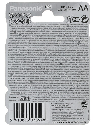 Купить Батарейка Panasonic Pro Power AA (LR6/ER14505/FR6/R6P)  1113886. Характеристики, отзывы и цены в Донецке