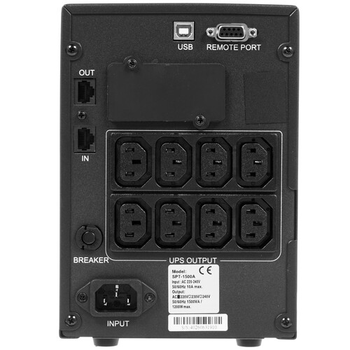Купить ИБП Powercom Smart King Pro+ SPT-1500-II LCD  8184358. Характеристики, отзывы и цены в Донецке