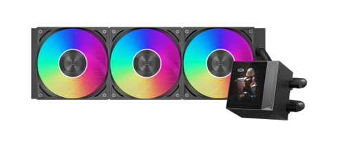 Купить Система охлаждения PCCooler DC360 Pro ARGB Display черная  5620890. Характеристики, отзывы и цены в Донецке