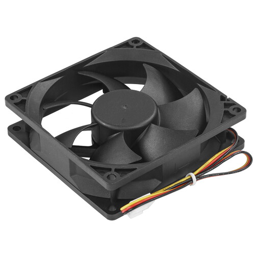 Купить Вентилятор 5Bites [FB9225S-12L3] черный  5367314. Характеристики, отзывы и цены в Донецке