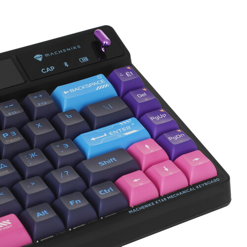 Купить Клавиатура проводная + беспроводная Machenike KT68 Smart Screen  9306148. Характеристики, отзывы и цены в Донецке