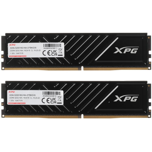 Купить Оперативная память ADATA XPG GAMMIX D35 [AX4U320016G16A-DTBKD35] 32 ГБ  5422784. Характеристики, отзывы и цены в Донецке
