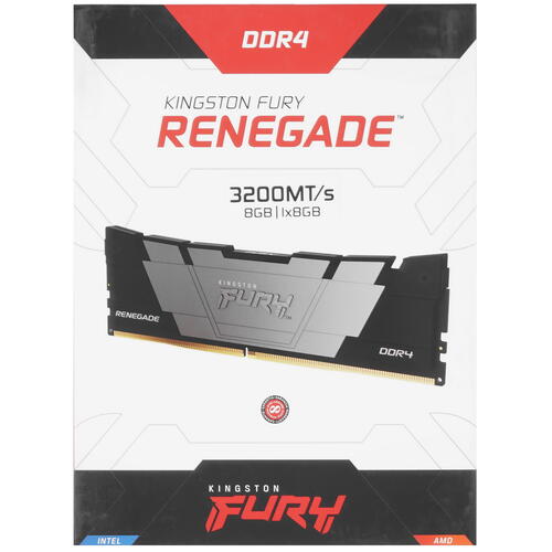 Купить Оперативная память Kingston FURY Renegade [KF432C16RB2/8] 8 ГБ  5447890. Характеристики, отзывы и цены в Донецке