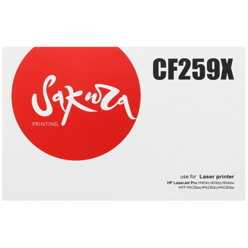 Купить Картридж лазерный SAKURA CF259X черный, с чипом  5363481. Характеристики, отзывы и цены в Донецке