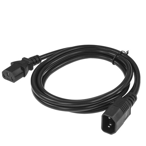 Купить Кабель питания Bion IEC C13 - IEC C14  5612943. Характеристики, отзывы и цены в Донецке