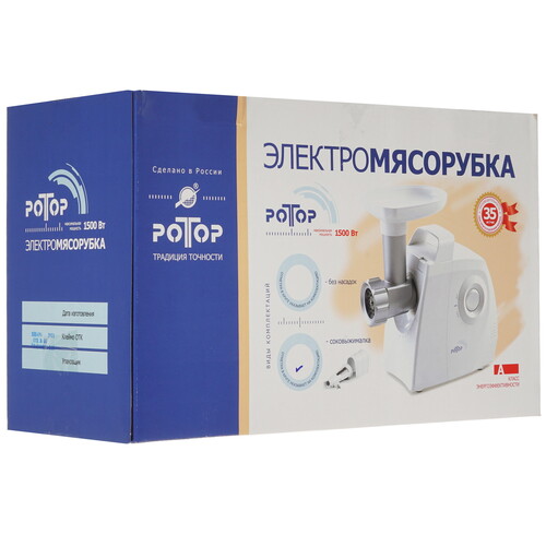Купить Мясорубка электрическая Ротор ЭМШ 35/300-2 белый  8130291. Характеристики, отзывы и цены в Донецке